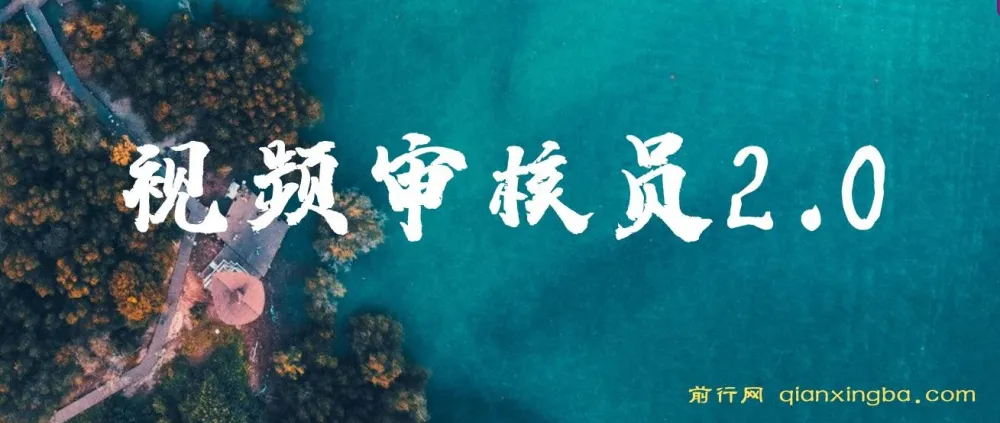 视频审核员2.0项目:支持批量与矩阵操作,日入20 - 150+