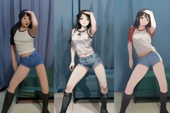 AI发光短裙舞蹈视频制作教程：新手快速出片指南