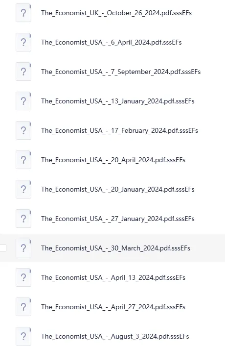 The Economist 经济学人杂志 2024 合集