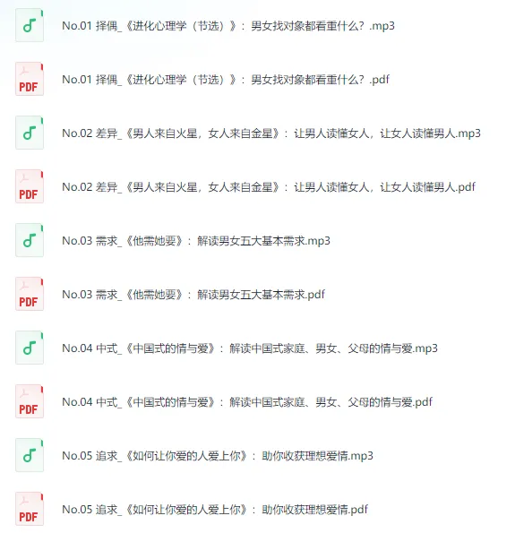 史上最全婚恋指南:发现、升级并搞定人生伴侣