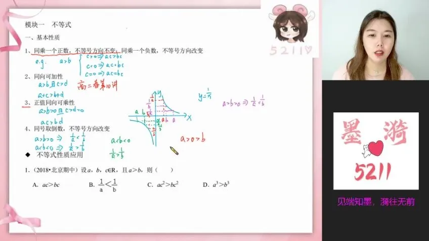 2024高三数学一二三轮冲刺班-孙墨漪