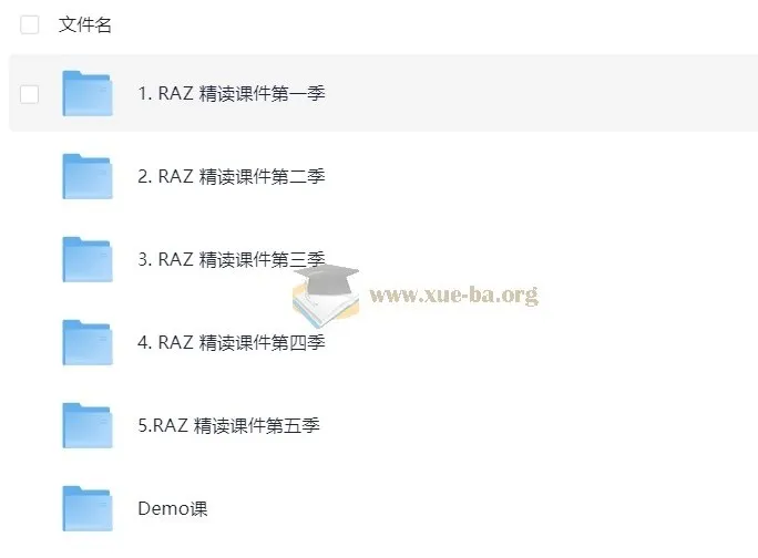 Raz分级阅读绘本1 - 5季精读课件PPT资料