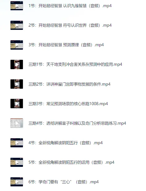 参透易经奇门玄学22门预测技术并学会应用