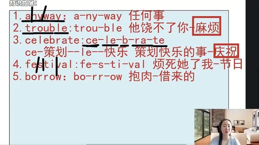 中考英语1600词速记:71篇精读与视频讲解