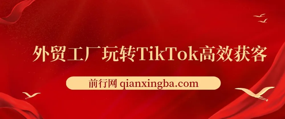 外贸工厂TikTok高效获客课程：全方位讲解与引流技巧