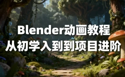 Blender动画教程：从入门到项目进阶