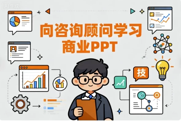 向咨询顾问学习商业PPT：从思维到技能