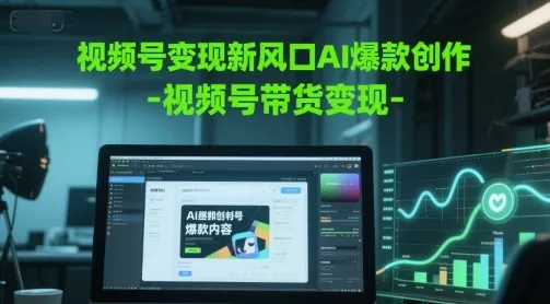 视频号AI创作与变现实战课程