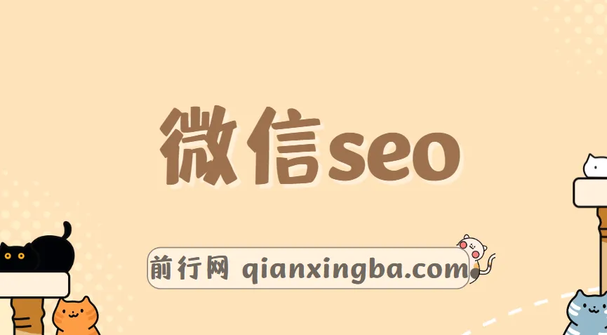 秦志刚微信SEO课程