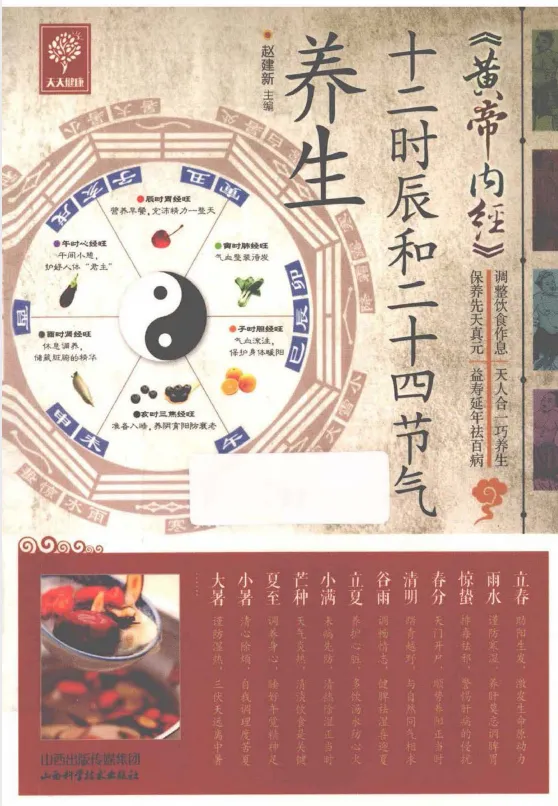 《黄帝内经 十二时辰和二十四节气养生》：顺应自然规律科学养生