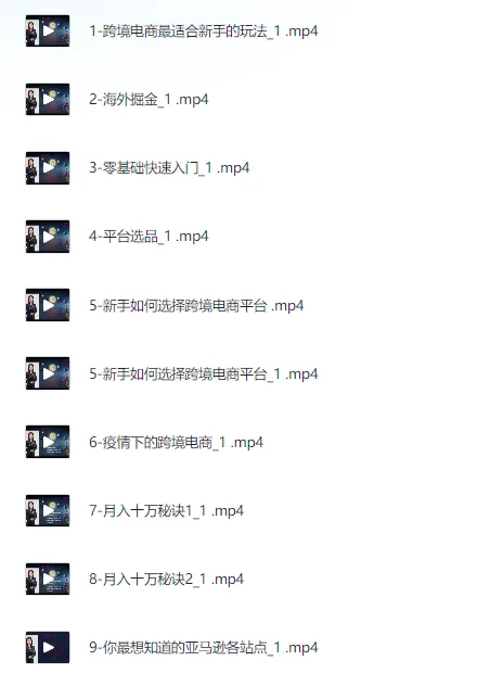跨境电商亚马逊教程:教你玩转亚马逊,成为百万卖家