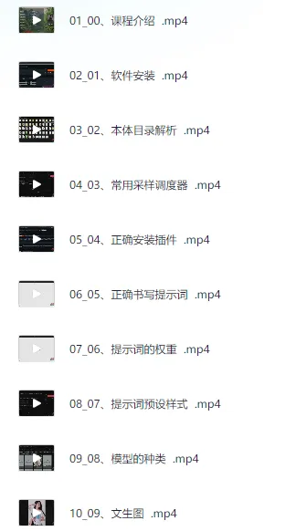 AI绘画与模型微调基础进阶系统课