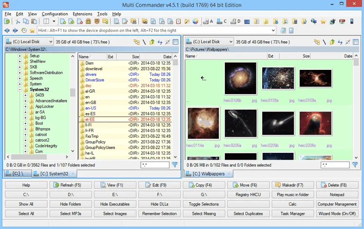 文件管理器Multi Commander