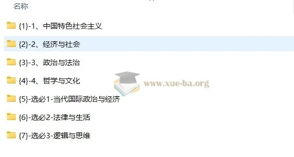 高考政治一轮复习系统课程1期