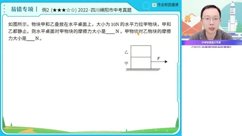 2023初三物理A+班：付雷中考物理冲刺全攻略