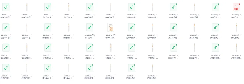 《每天听本书》2025年5月音频书精华合集，高效汲取知识
