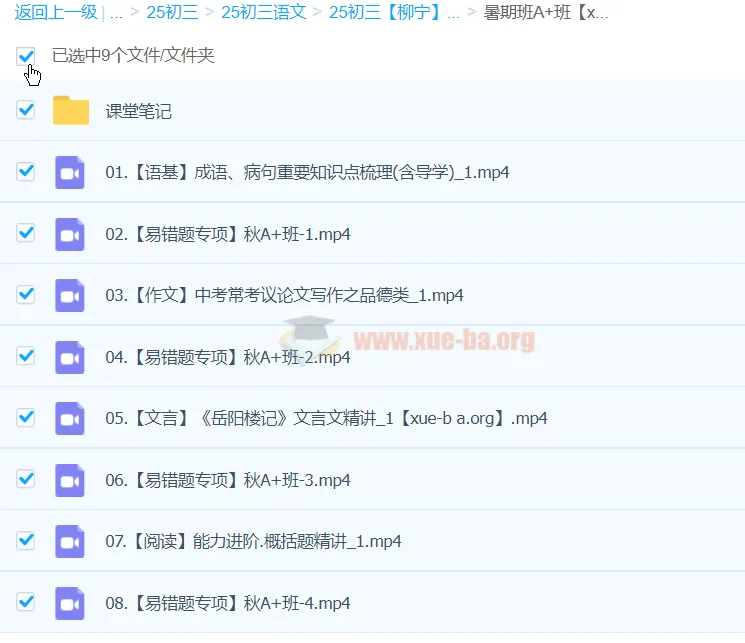 2025初三中考语文暑假班：柳宁语文助力提升