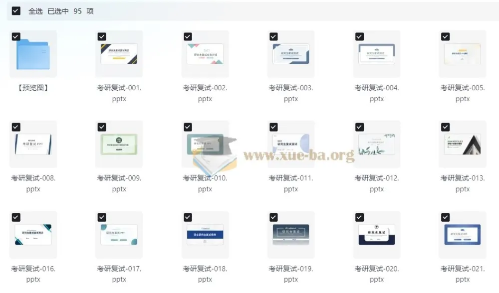 94套考研复试PPT资料