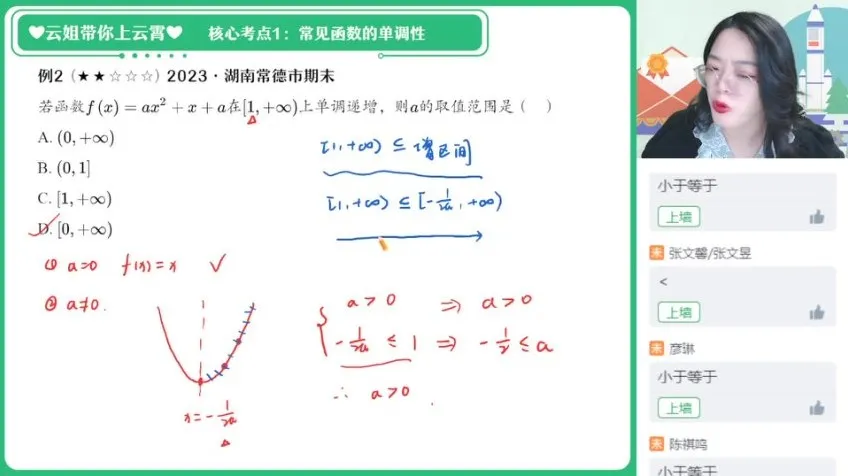 谭梦云高一数学尖端班：函数与三角函数专题突破