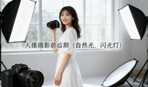 人像摄影前后期（自然光、闪光灯）课程
