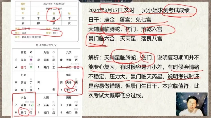 林涵予《奇门遁甲入门到精通》32集实战风水命理课