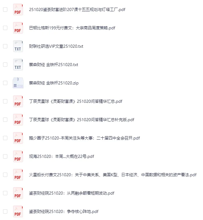 全网付费文章:大佬文集圈与学习先锋资源合集(10月20日更新)