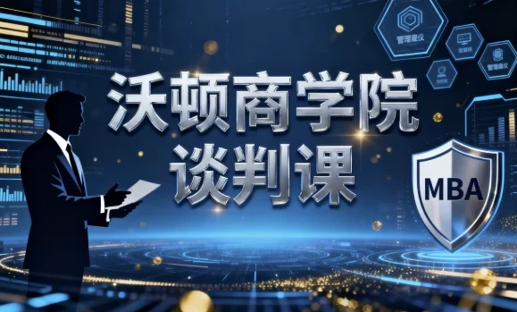 【沃顿商学院谈判课】——斯图尔特·戴蒙德亲授实用谈判技巧