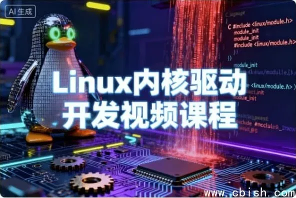 Linux内核驱动开发视频教程：从零到高级嵌入式驱动工程师