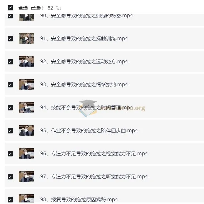 付峰老师《家庭教育课程：学霸养成计划》