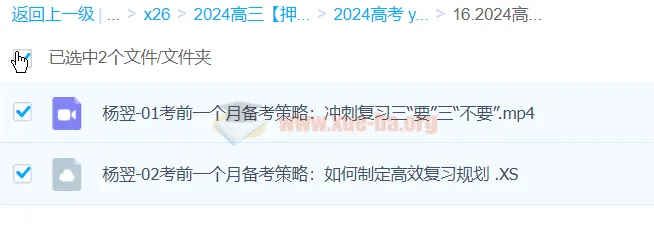 杨翌2024高三高考地理押题冲刺班