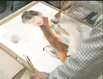 关维兴水彩人物绘画教程：头像与半身像3讲