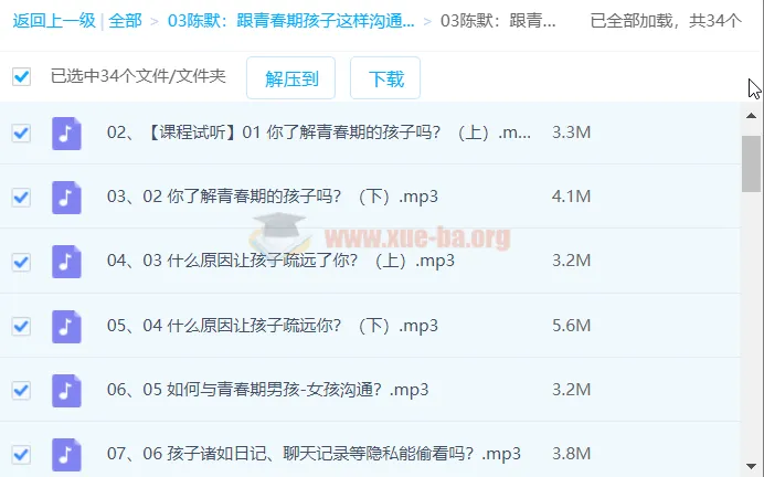 陈默：跟青春期孩子这样沟通就对了（2.0版）音频