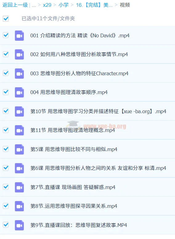 美国公立学校老师带你用思维导图精读绘本(完结课程)