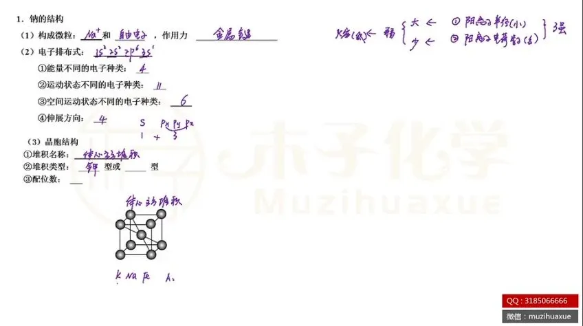 2025高考化学一轮复习：木子老师专题精讲课程