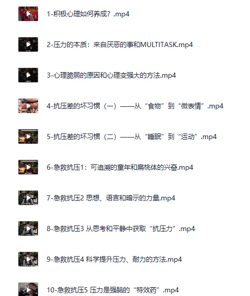 心理灵客松明《玩转压力》：积极情绪养成与压力管理课