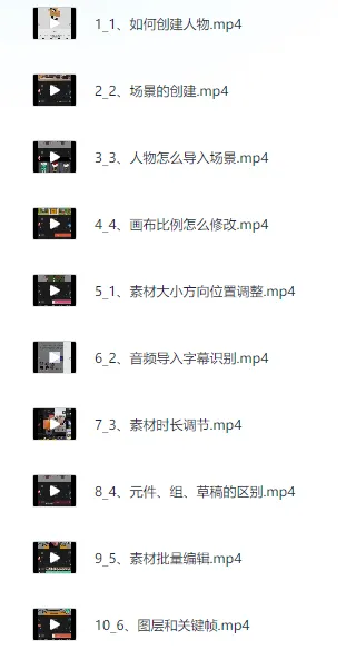 0基础手机沙雕动画实战教学课程