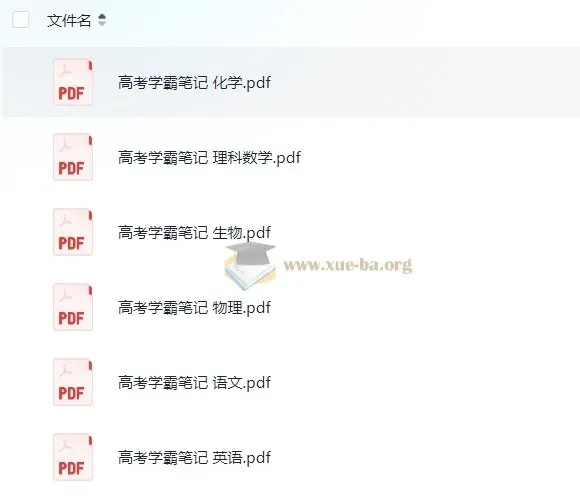 清华大学状元笔记：初中与高中学习资料合集