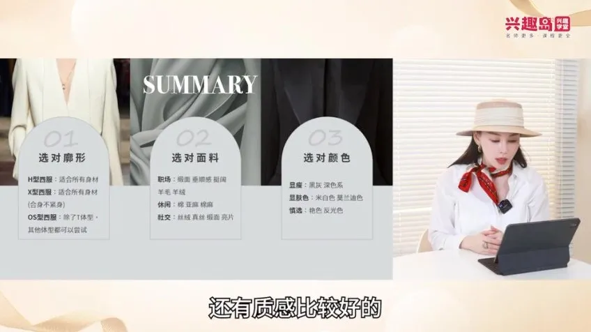 女神形象穿搭训练营：23节课程从色彩到造型全攻略