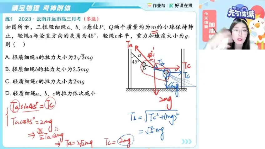 2025届高三物理宋雨晴A+/A班一轮二轮及寒暑假班课程