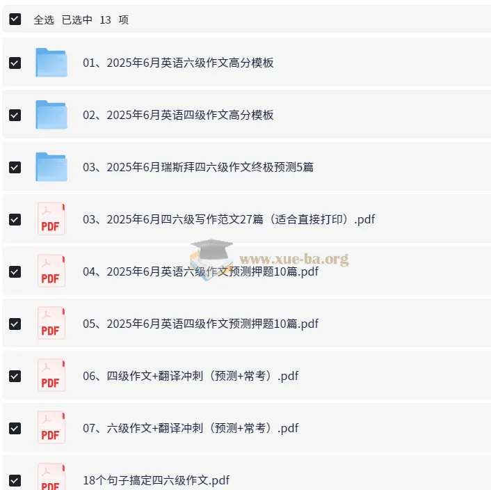 2025大学英语四六级考试冲刺：高分模板与作文预测