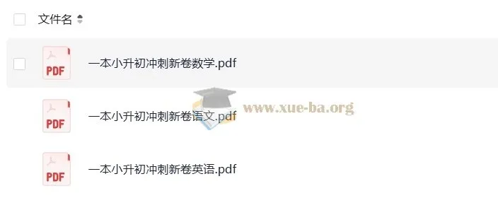 《一本小升初冲刺新卷》：助力小升初备考