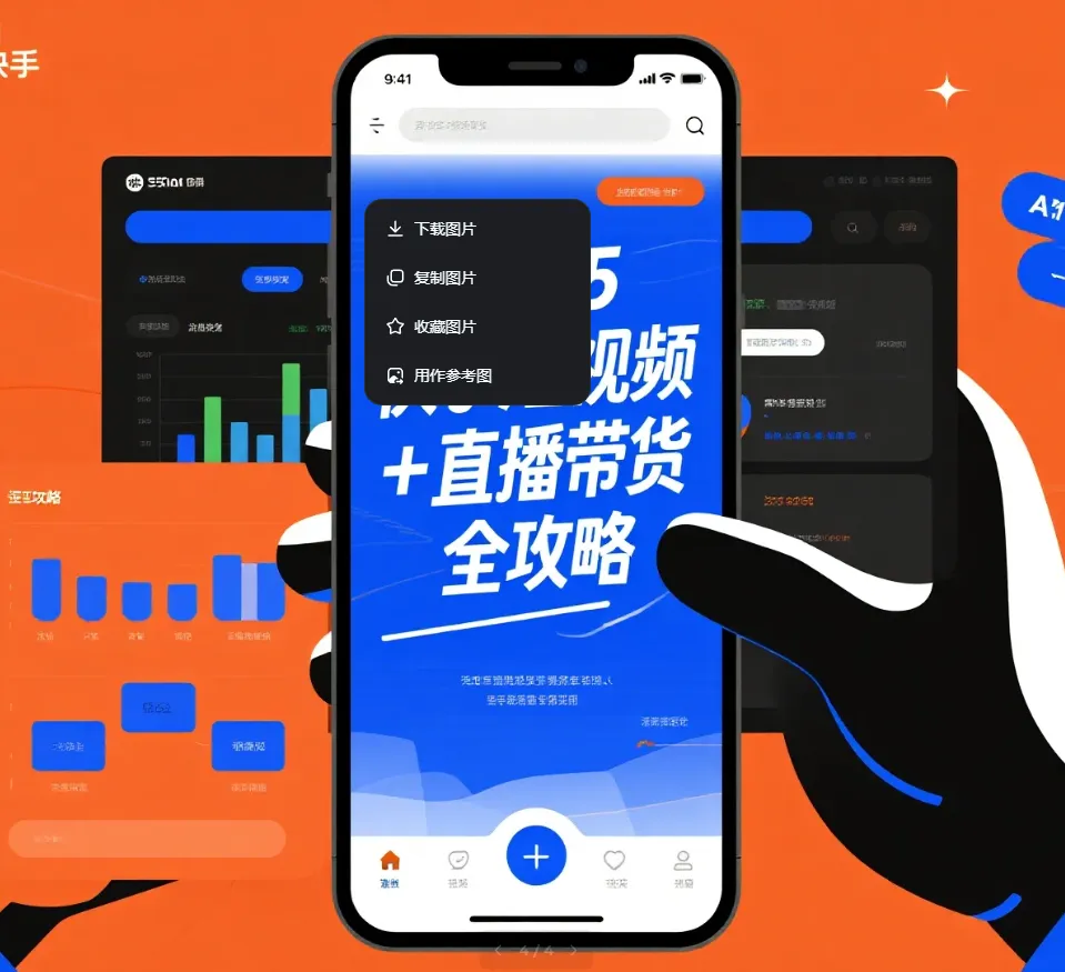 《快手短视频+直播带货全攻略：从起号到爆单的实战运营手册》
