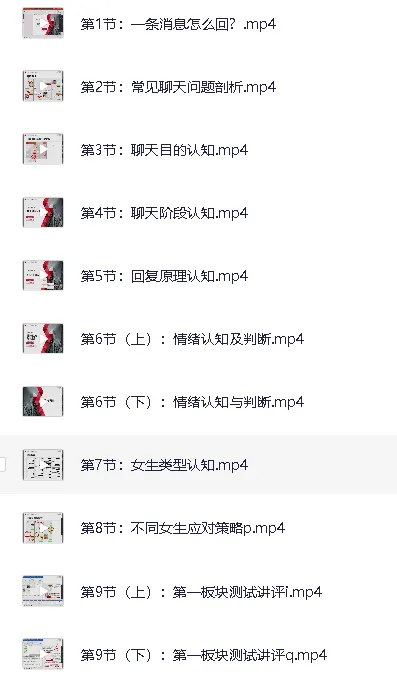 恋爱秘籍最强聊天集训营：提升聊天技巧与恋爱沟通能力