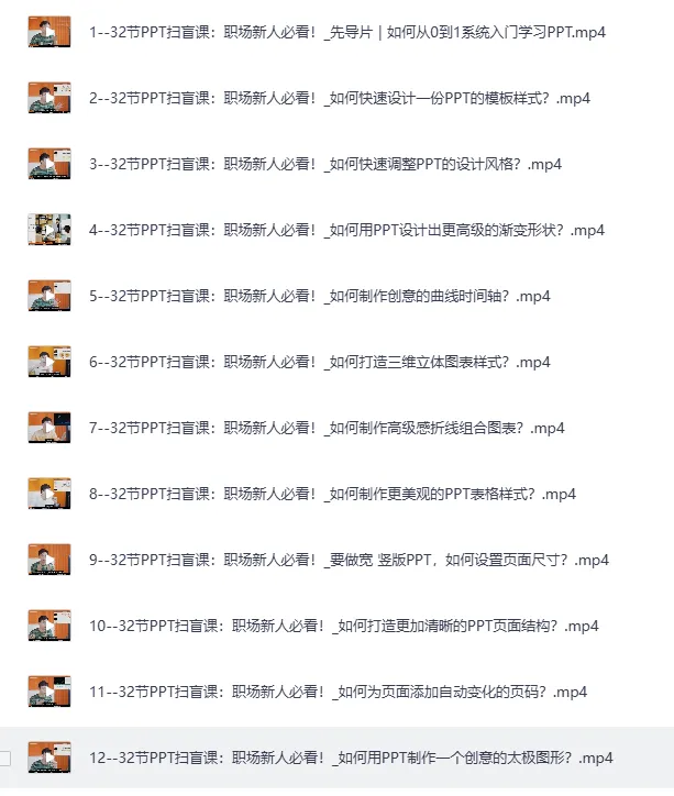 《B站付费课程：旁门左道PPT八合一 + PPT高手修神记》