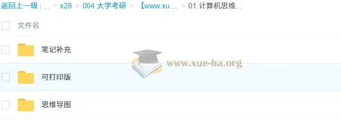 2026年计算机考研408笔记：思维导图与考前知识点总结