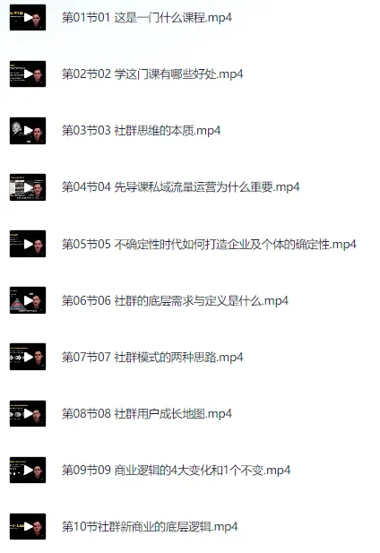 高端私域社群从0到1增长实操课：私域社群运营认知与方法