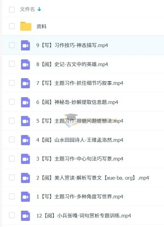 三年级语文培训A+班（何昕烨 2023秋下）