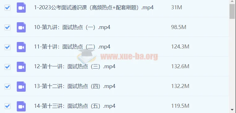 远山公考面试通识课(理论+刷题)