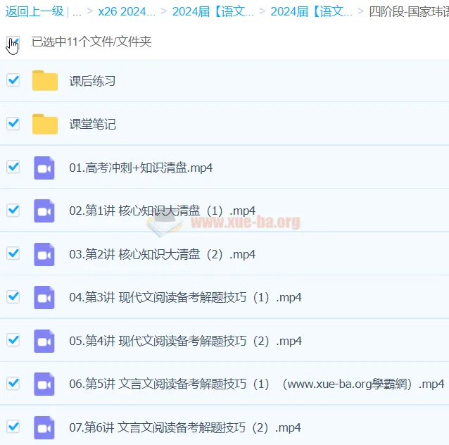 国家玮2024高三高考语文二轮第四阶段课程