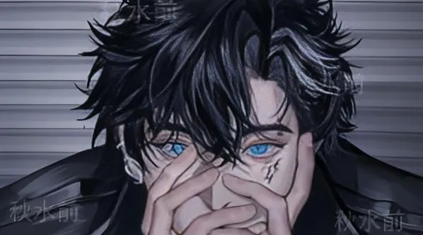 秋水前韩系半身人物插画设计系统课